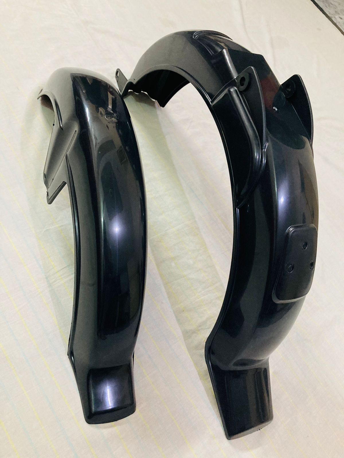 2 Pc Motorcycle Plastic Fender Mudguards Cover Set Best Quality �70cc Bike �Front &amp; Back
