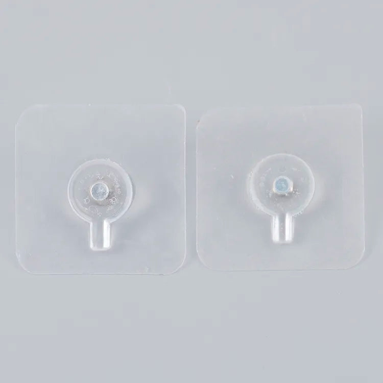Pack Of 4 Adhesive Screw Sticker Hook Heavy Duty Stick on Door Nail Free Screw Non-Trace No Drilling Nail Self Waterproof Adhesive Hanging Nails Hooks Holders Multifunctional Use