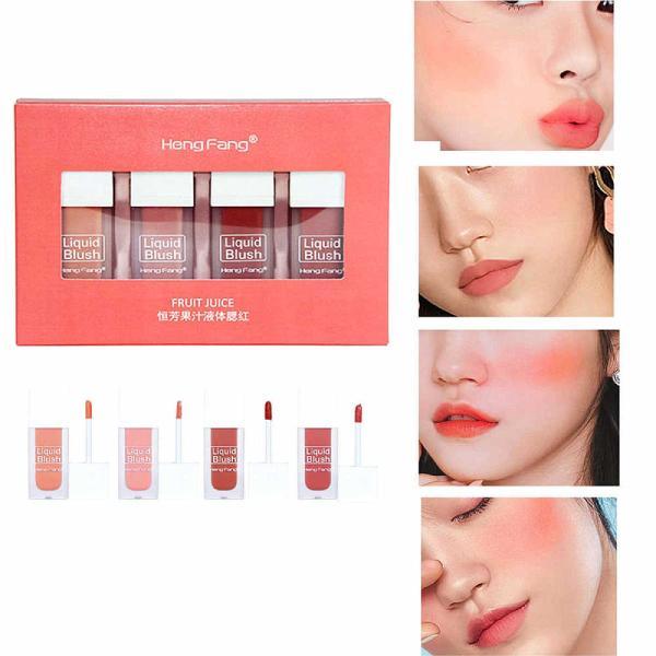 Heng Fang Liquid Blush �Multicolor Pack of 4