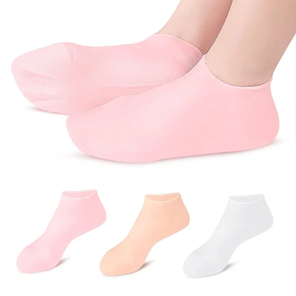 01 Pair Silicone Jelly Socks Gel Moisturizing – photo 2