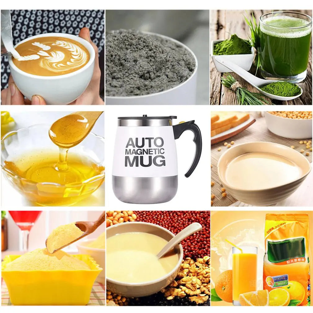 Auto Magnetic Mug 400ml Coffee Milk Mix – photo 4