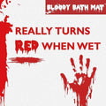 Bloody Bath Mat ,color changing Mat ,horror – photo 1