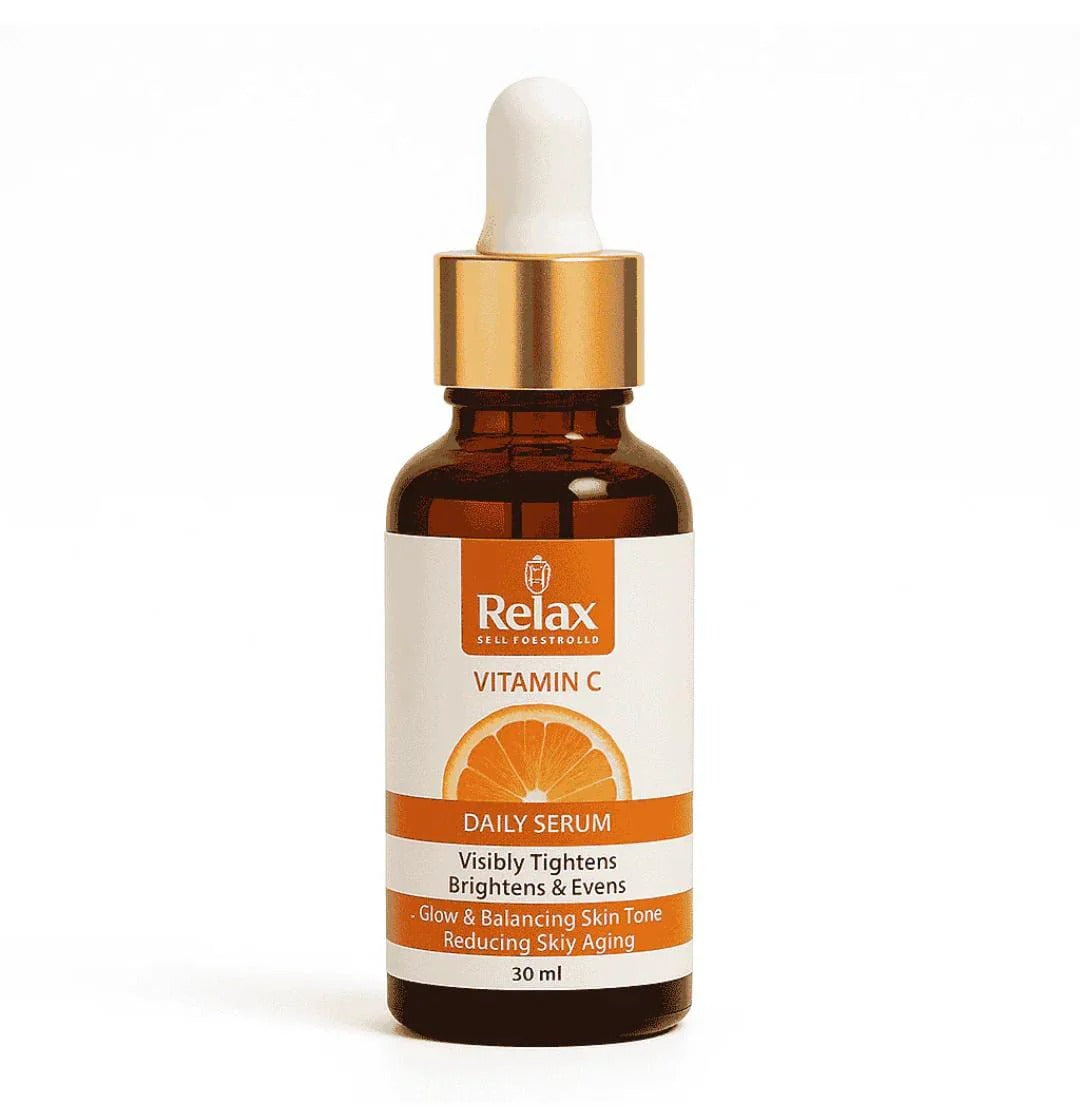 Relax Vitamin C Daily Serum �Glow And Radiance In Every Drop With Brightening Anti Aging Hydration Formula For Healthy Skin �Net Quantity 30ml