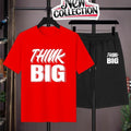 2 PCs Summer Tracksuit for Men with New Luxury Design �Premium T-Shirt & Shorts Set �Comfortable Casual (Size Medium)