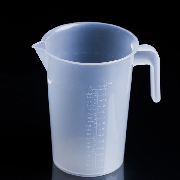 Transparent Cover Measuring Cups Set 48ml Thickened PP