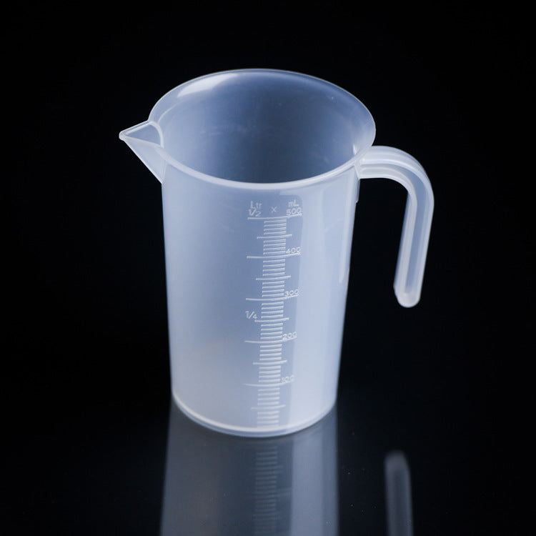 Transparent Cover Measuring Cups Set 48ml Thickened PP