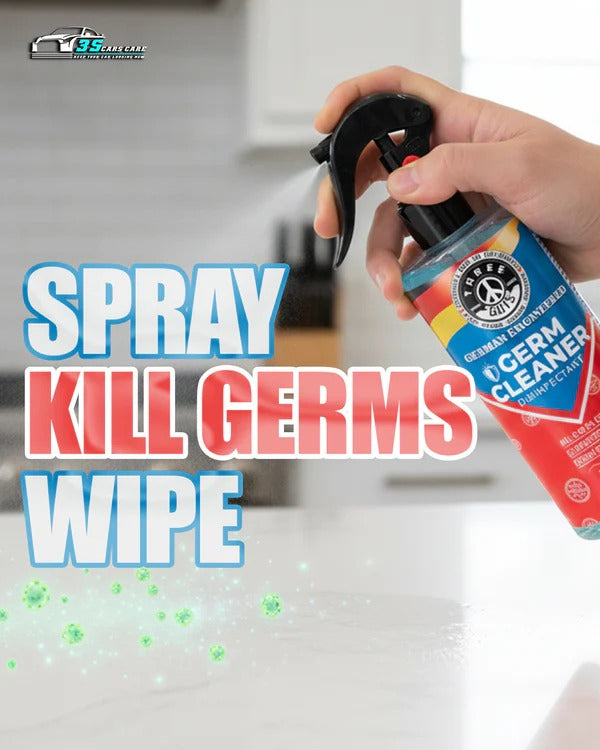 Germ Cleaner Disinfectant �Odor Eliminator & Surface Sanitizer | THREE GUYS �German Engineered (250ml)