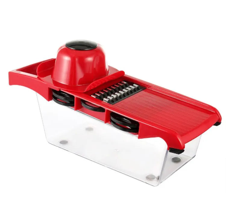 10 in 1 Mandoline Multi-functional Vegetable CUTTER | Manual Potato Peeler, Carrot, Cheese, Grater Dicer (random color)