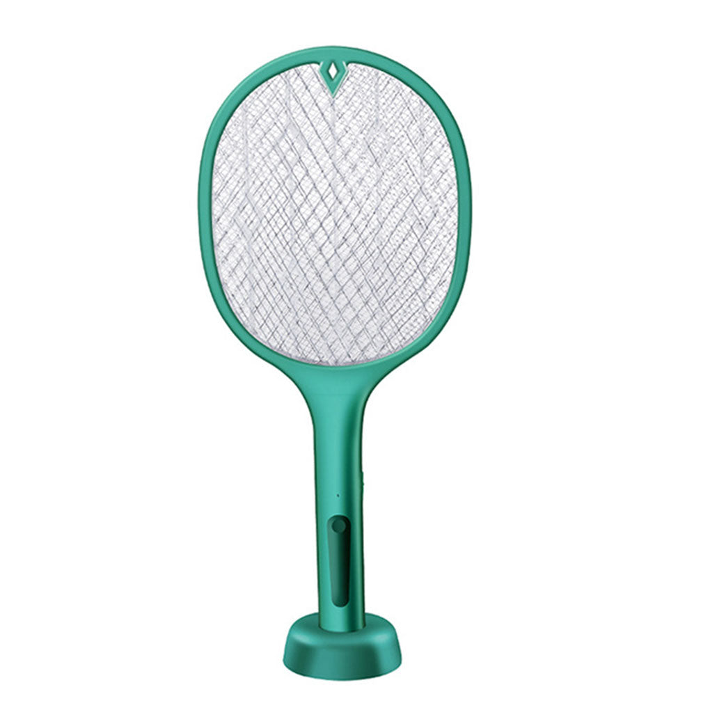 Mosquito Racket Electric Fly Swatter Powerful USB Rechargeable Grid 3-Layer Mesh Home Fly Killer Lamp (Without Box) (random color)