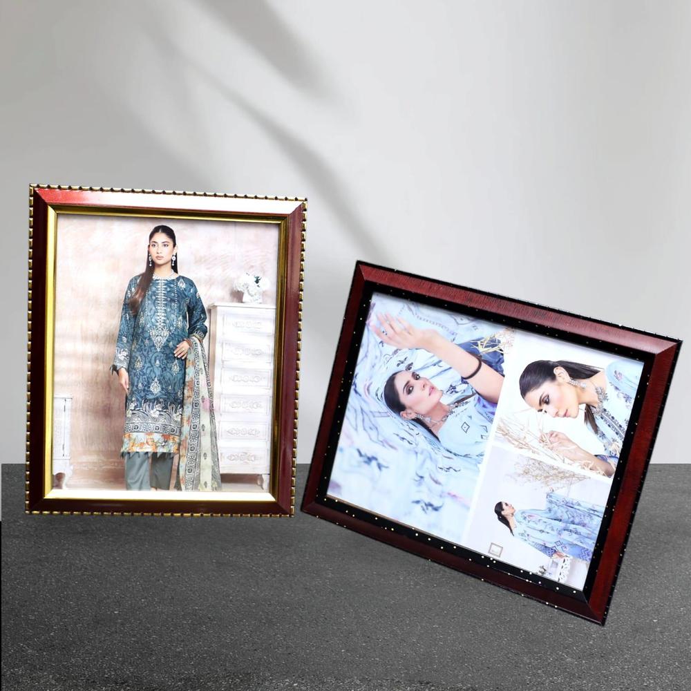 Golden Photo Frames Set for Home Decor Pakistan
