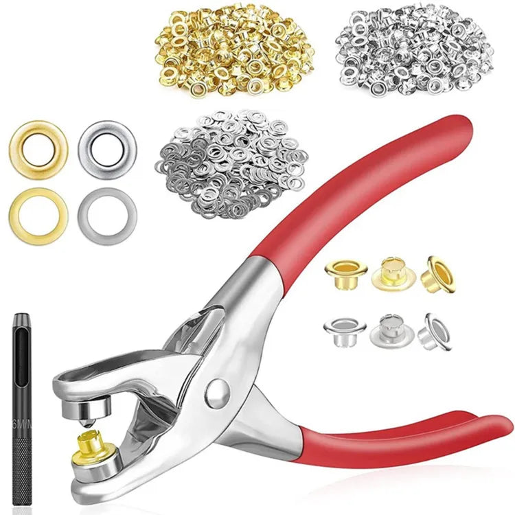 Metal Hand Press Tich Button Machine metal good quality with button - 50 Button