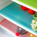 Refrigerator Mats Shelf Liners, 45 ?150cm Plastic Refrigerator Liners Washable Can Be Cut Waterproof Refrigerator Pads Fridge Mats Drawer Table Placemats (1 Roll Multicolors)
