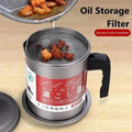 Stainless Steel Oil Filter Pot with Dust Lid