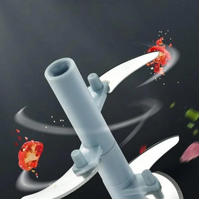 Hand Operated Vegetable Cutter Pink ABS Plastic