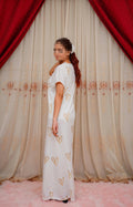 Cloud Kiss 3 Piece Women? Premium Nightwear Set �Soft Printed Nighty with Panty & Pony - Free Size