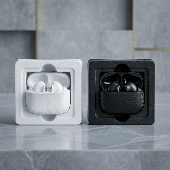 Buds Pro 5 Wireless Bluetooth Earbuds ANC ENC Touch Control Earphones (Color Black)