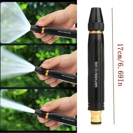 High Pressure Plastic Material Plastic Adjustable Nozzle Water Spray Gun Versatile Tool For Garden And Cleaning