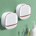 Luxury Soap Holder With Drain Tray �Wall Mounted Soap Case Box Designed To Keep Your Soap Bars Dry And Long Lasting (Random Color)