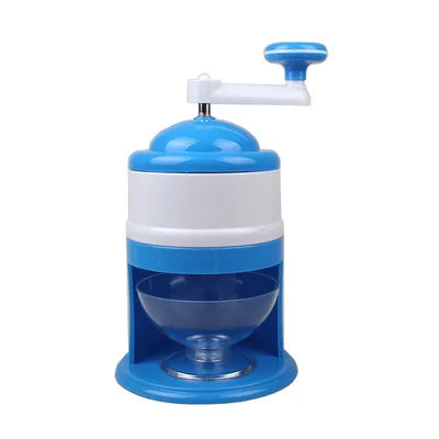 Handle DIY Ice Crusher Manual Multifunction Portable Ice slush Maker home Snow Cone Smoothie Ice Block Making Machine Ice Shaver