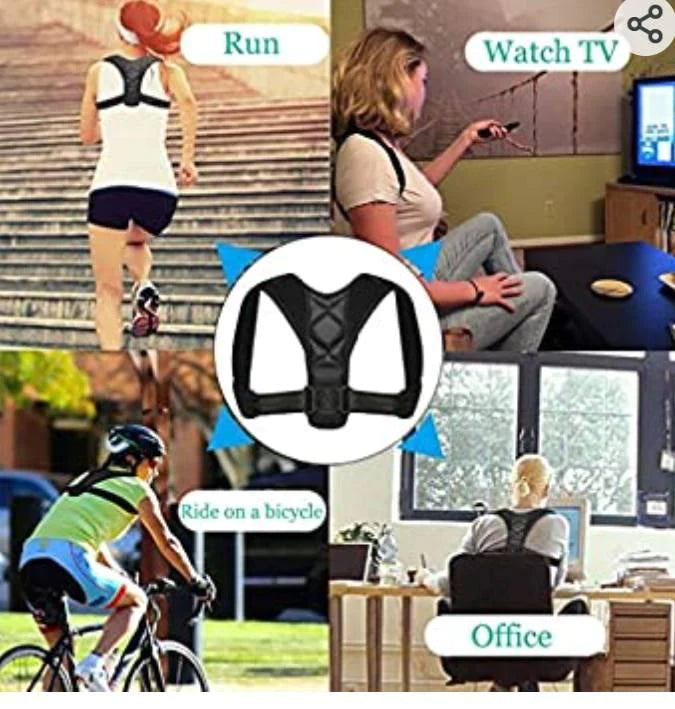 Energizing Posture Support - Back Pain Relief Belt.