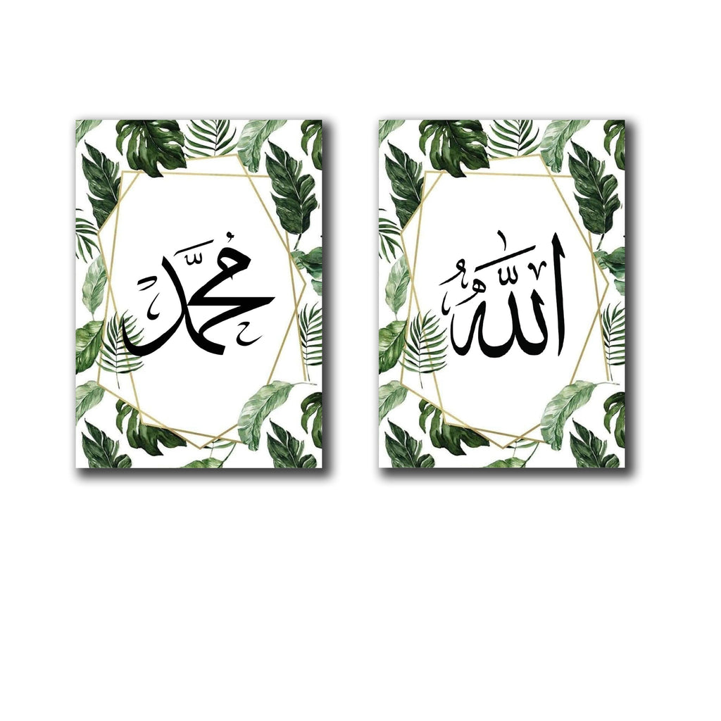Set of 2 Premium Wall Art Photo Tiles �Modern Home Decor Sets 8x11