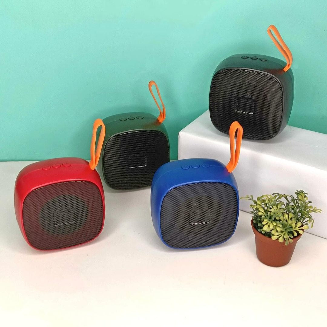 X-312 Portable Bluetooth Speaker 5.0 �Best-Selling Outdoor Wireless Speaker with Built-in Battery, USB Drive Support & Voice Prompt (Random Color)