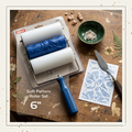 Roller Pattern Set �Paint Roller with Textured Design for Wall Decoration (6 Inch)