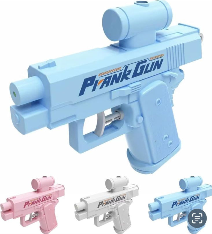 Funny Double-Sided Reverse Water Gun �Mini Tactical Prank Sprayer Toy for Kids & Adults | Summer Pool & Beach Water Fight Blaster (Random Color)
