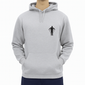 New Summer Collection Full Grey Hoodie FLY MAN Printed For Men And BoysNew Summer Collection Full Grey Hoodie FLY MAN Printed For Men And Boys (Medium)