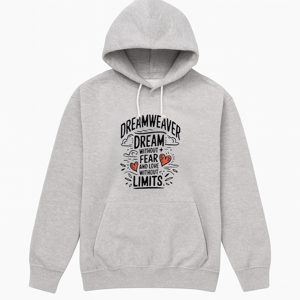 Unisex Grey Printed Hoodie �Premium Summer Collection for Boys & Girls | Stylish, Comfortable & Trendy Casual Wear