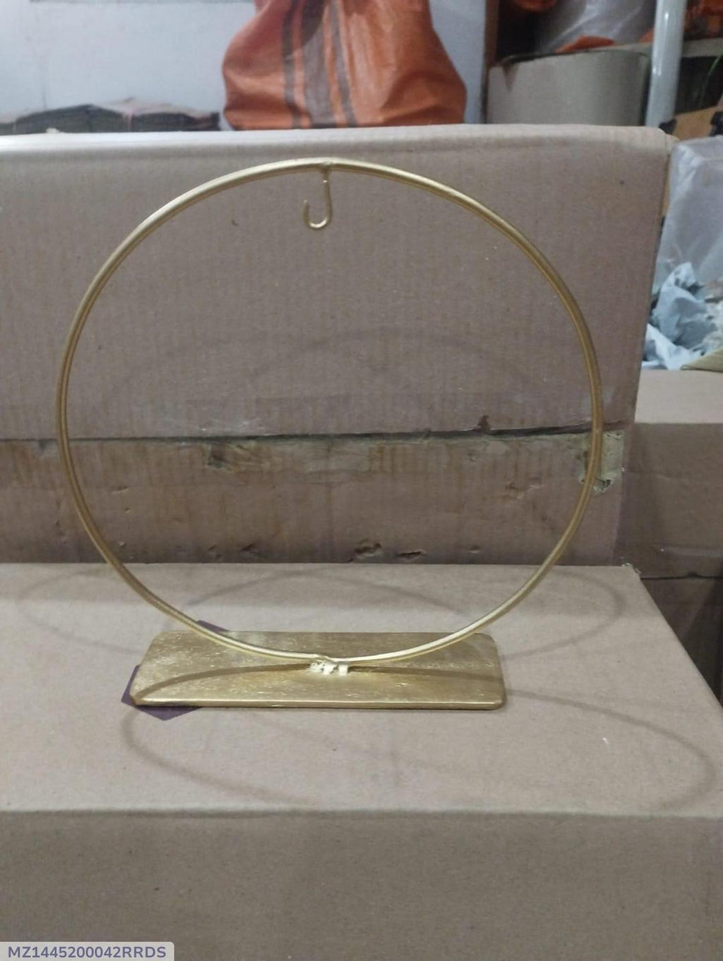 Golden Metal Photo Frame for Home Office Decor