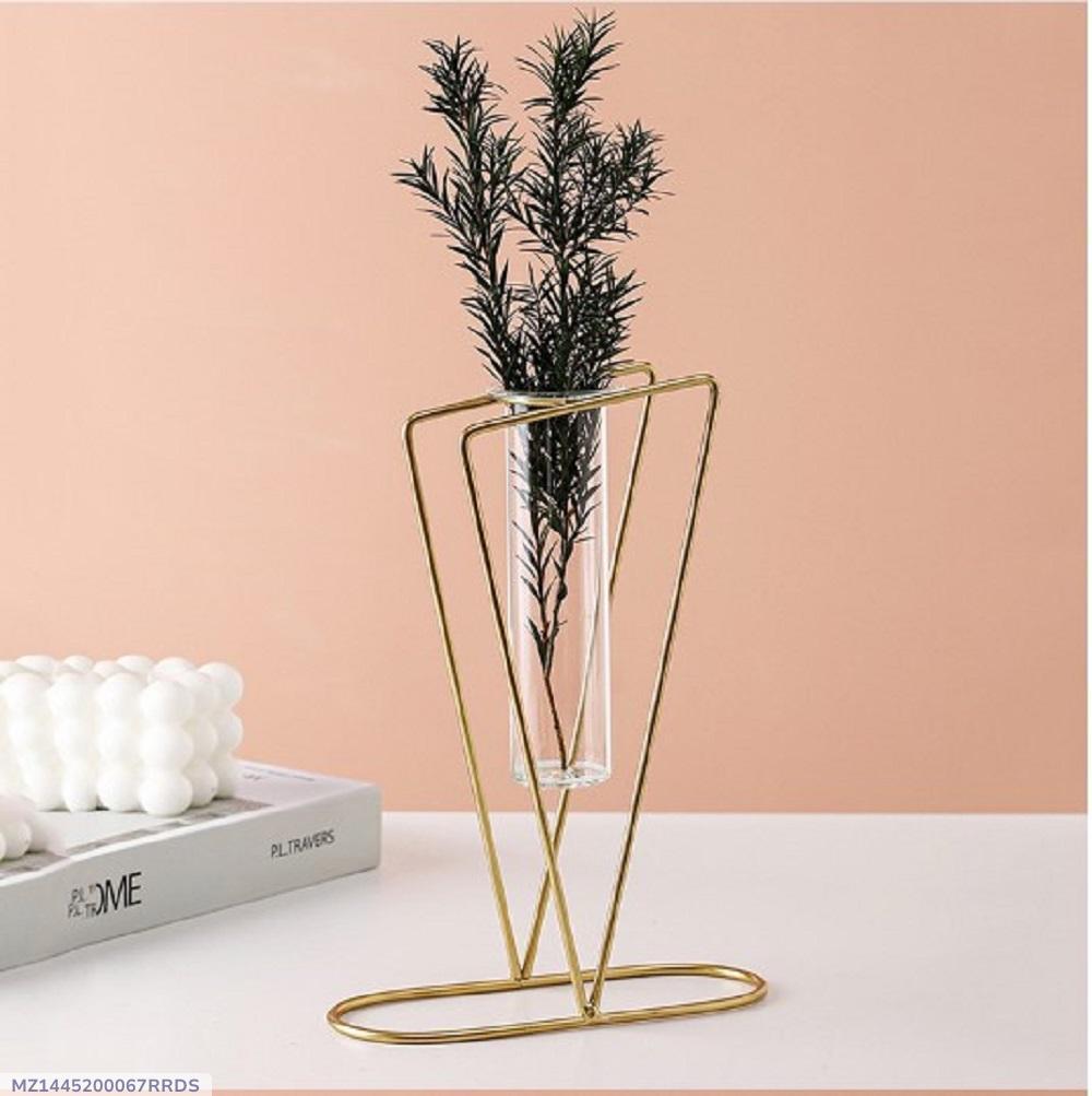 Golden Metal Vase for Home Office Decor Pakistan