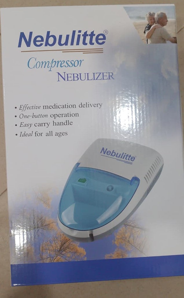 Nebulite Compressor Nebulizer Machine With Reliable Performance And Compact Design For Easy Breathing Support