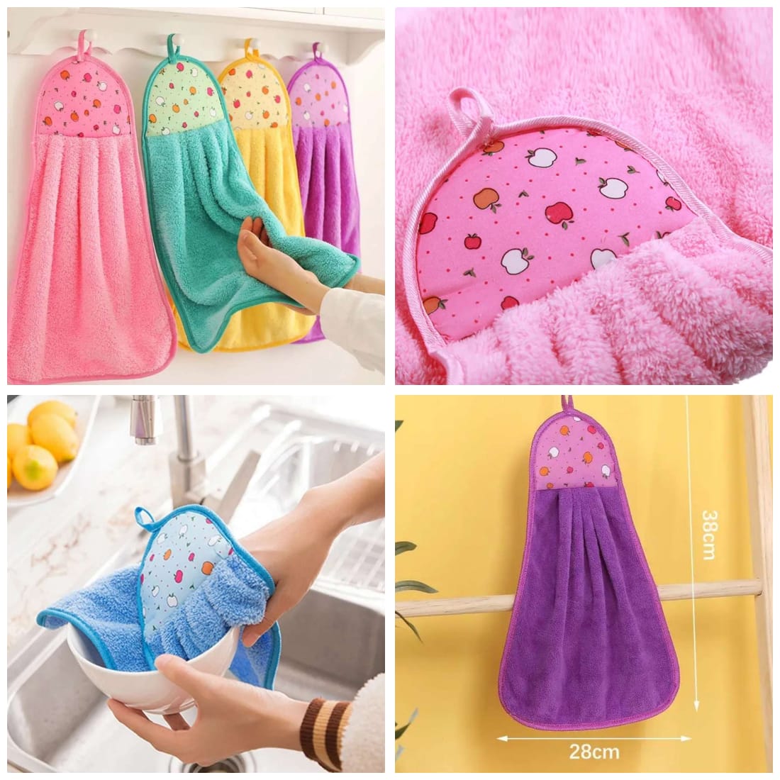 Affordable Kitchen Cleaning Towel, Soft Hand Towel Strong