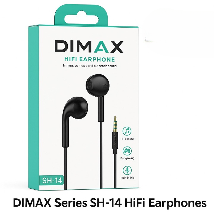 Dimax  Wireless Bluetooth Earbuds with LED Display Charging Case �Deep Bass, Touch Control & Long Battery Life