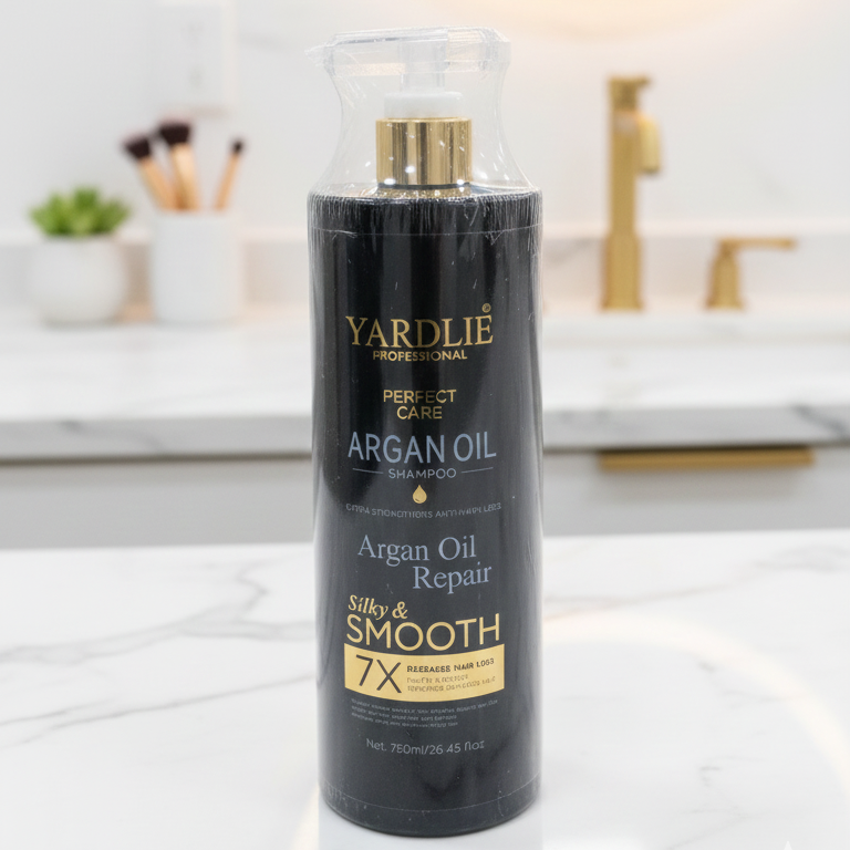 Yardlie Argan Oil Shampoo | Professional Perfect Care | 750 ml | Fights Hair Loss & Repairs Damage