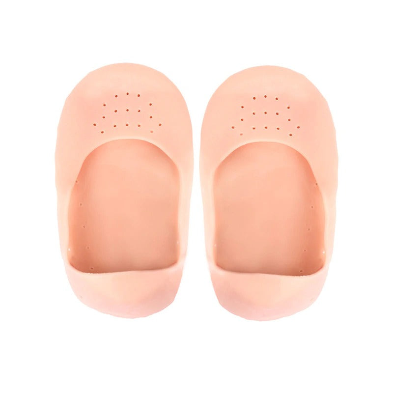 Full Heel Pain Anti Crack Silicone Set Anti Crack Full Length Socks �1 Pair