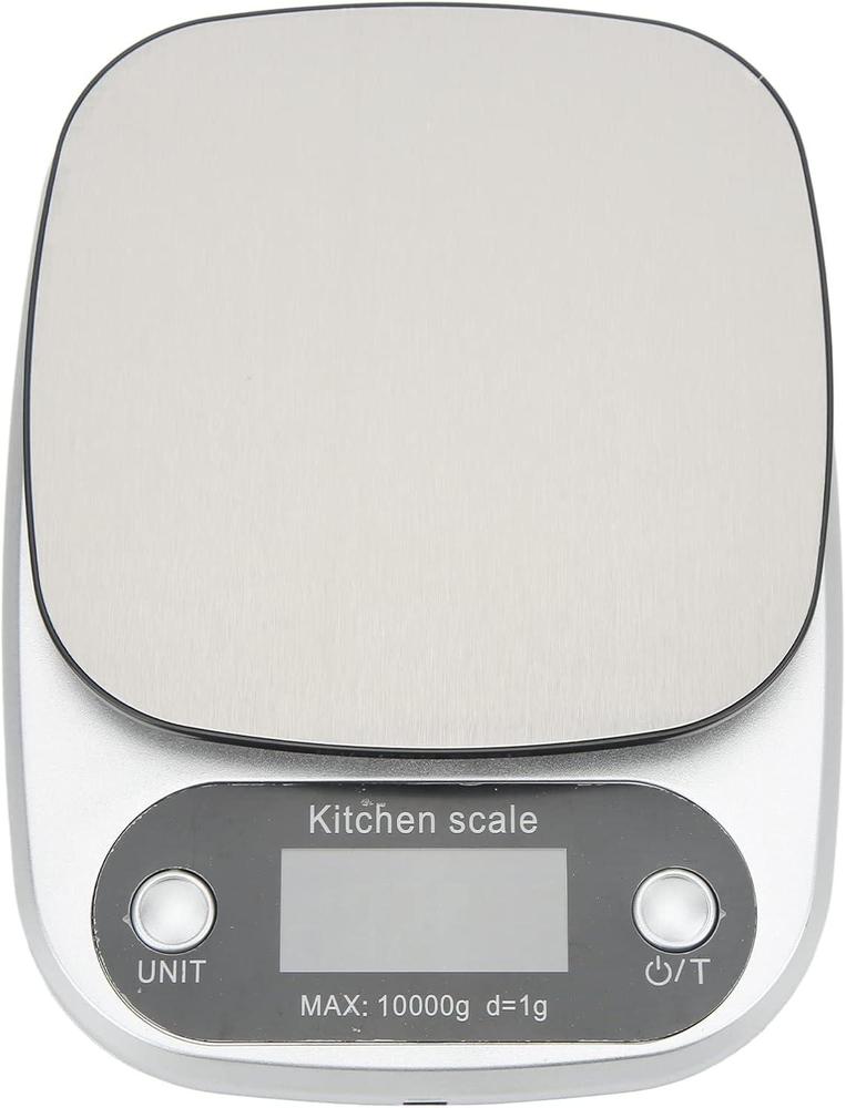 Digital Kitchen Scale 10kg Silver ABS