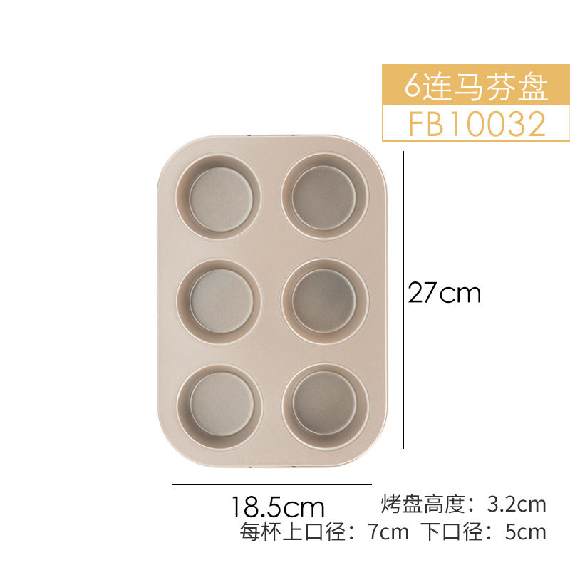 Non-stick Muffin Tray Heavy Steel Carbon Steel