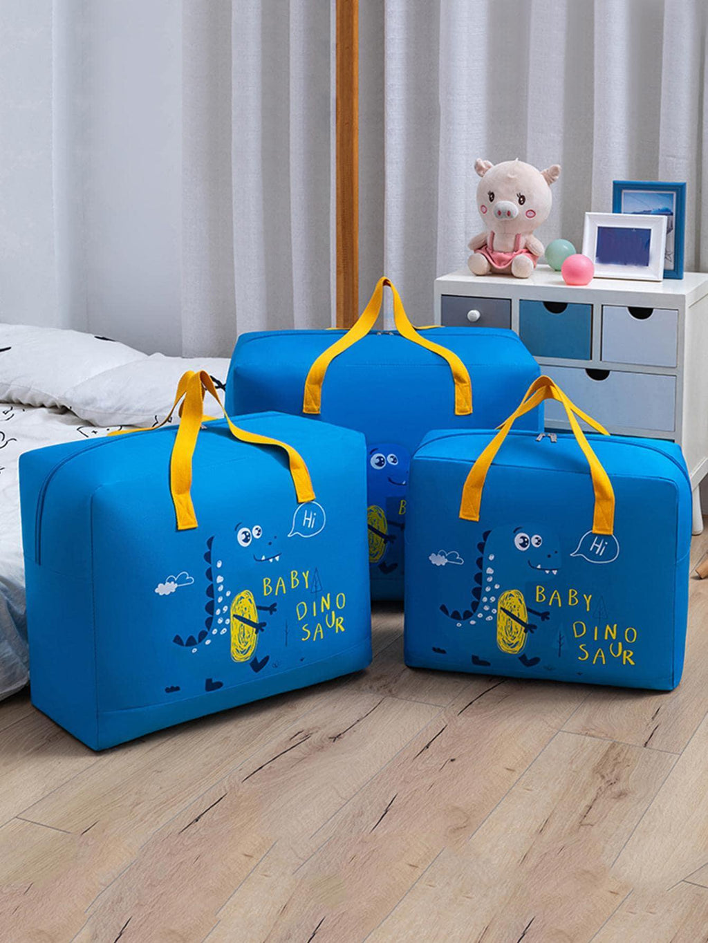Storage Bags Cartoon Pattern Double Zipper – photo 2