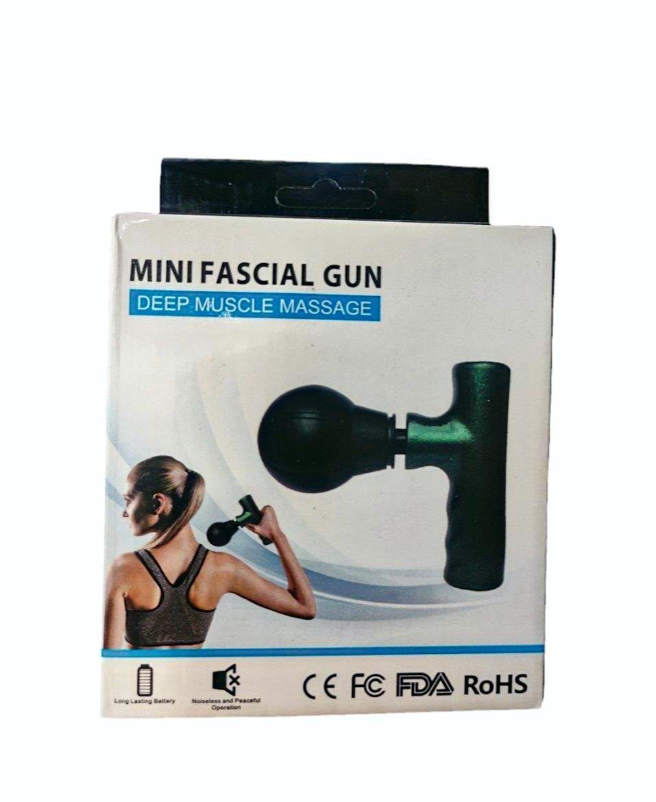 Mini Rechargeable Fascial Gun �Portable Deep Muscle Massager for Pain Relief and Relaxation - Random Color