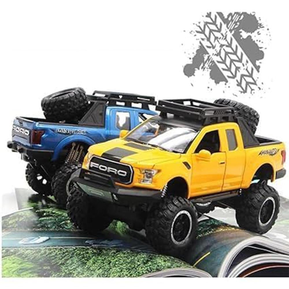 Ford F-150 Raptor Pickup Truck Toy Model With Touch Sensor �Realistic, Durable, And Easy-To-Operate (Random Colors)