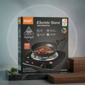 RAF 1000W Single Electric Stove �Portable Adjustable Temperature Control & Overheat Protection