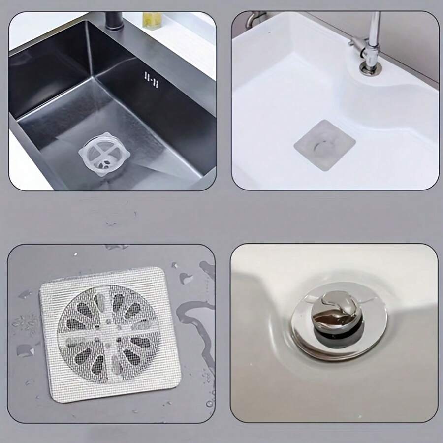 Floor Drain Sticker Hair Catcher Drain Stopper – photo 4