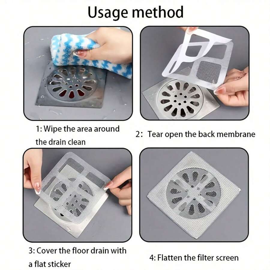 Floor Drain Sticker Hair Catcher Drain Stopper – photo 5