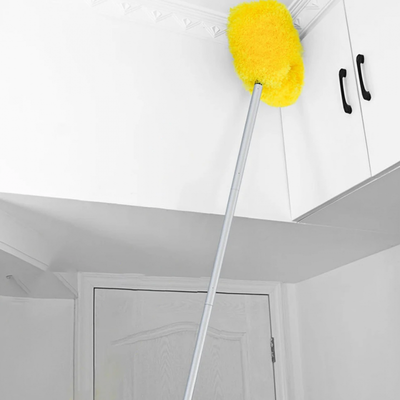 Royal's Fan Duster with Stainless Steel Handle �Extendable Microfiber Ceiling & Fan Cleaning Brush
