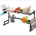 6-Piece Kitchen Plate & Dish Holder Set