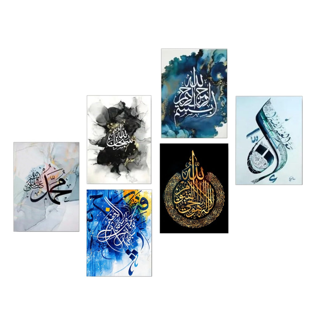 Set of 9 Premium Wall Art Photo Tiles �Modern Home Decor Sets