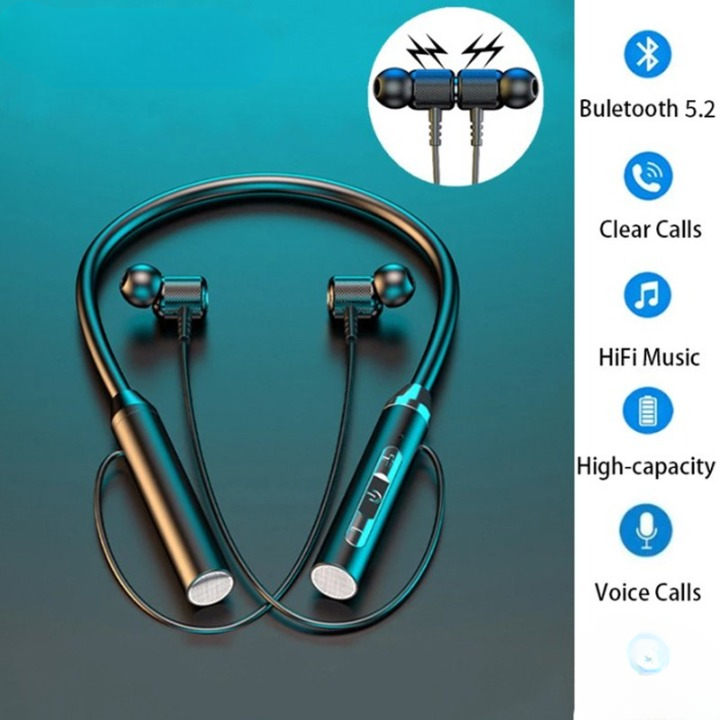 Universal Neckband �Wireless Bluetooth Earphones | Long Battery Backup | Random Color