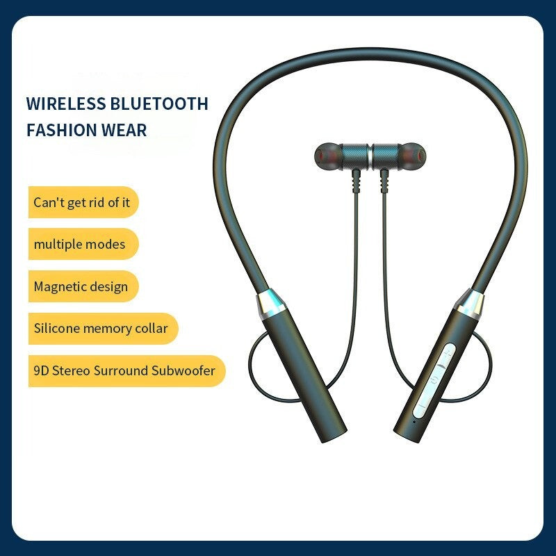 Universal Neckband �Wireless Bluetooth Earphones | Long Battery Backup | Random Color